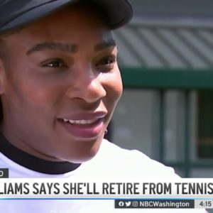 Youth Tennis Players Inspired by Serena Williams' Legacy | NBC4 Washington