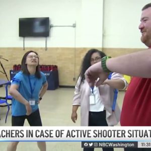 A Maryland Police Department Is Training Teachers to Aid in Active Shooter Situations | NBC4