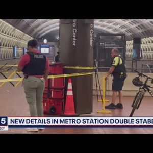 2 people stabbed at Metro Center station; man in critical condition | FOX 5 DC