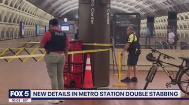 2 people stabbed at Metro Center station; man in critical condition | FOX 5 DC
