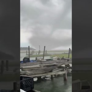 Possible TORNADO HITS Smith Island in Maryland