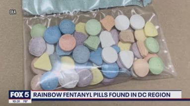 'Rainbow fentanyl' pills found in DC region
