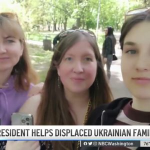 Alexandria Woman Helps Displaced Ukrainian Families in Poland | NBC4 Washington