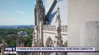 National Cathedral still years from completion 11 years after earthquake | FOX 5 DC