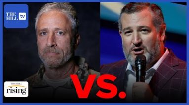 Jon Stewart's SCATHING Message To Ted Cruz Over PACT Act Is PERFORMANCE Art: Robby & Batya