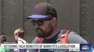 Veterans Praise Burn Pits Legislation | NBC4 Washington