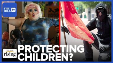 WATCH: ARMED Antifa Members Protect Kid's Drag Show In Texas