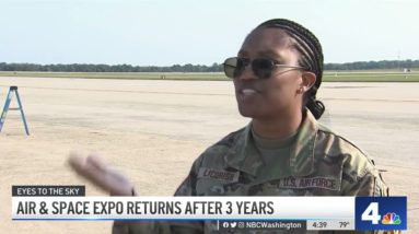 Joint Base Andrews Air & Space Expo Celebrates Air Force's 75th Anniversary | NBC4 Washington