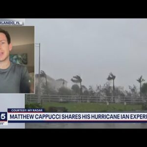Hurricane Ian: Matthew Cappucci shares his experience tracking the storm in Florida | FOX 5 DC