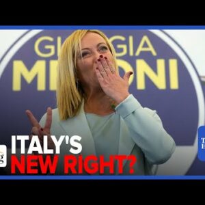 NEW RIGHT WAVE? Italy Elects New PM Giorgia Meloni After Decades Of Economic Strife: Scholar