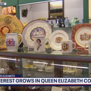 Renewed interest in Queen Elizabeth II collectables following her death at 96