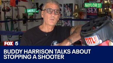Old School Boxing owner Buddy Harrison talks to FOX 5 about stopping a shooter [10/09/20]