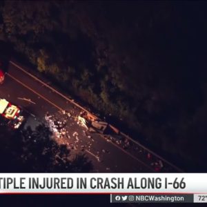 1 Dead, Multiple Injured in I-66 Crash | NBC4 Washington