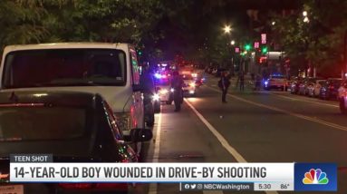 14-Year-Old Boy Wounded in Drive-by Shooting in NW DC | NBC4 Washington