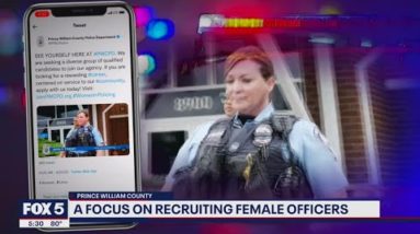 A focus on recruiting female officers