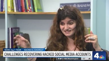 Challenges Recovering Hacked Social Media Accounts | NBC4 Washington