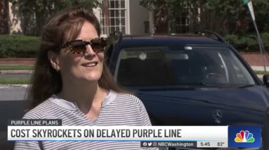 Costs of Delayed Purple Line Skyrocket | NBC4 Washington