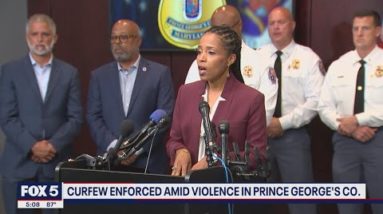 Curfew to go into effect amid violence in Prince George's County