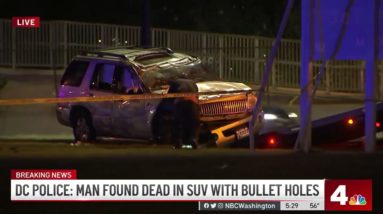 Man Found Dead in SUV With Bullet Holes in Northeast DC: Police | NBC4 Washington