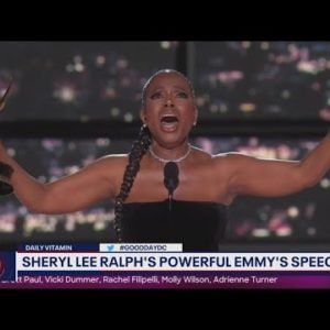 The Daily Vitamin: Sheryl Lee Ralph, Lizzo's powerful Emmys speeches | FOX 5 DC