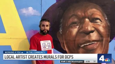 DC Artist's Murals in 14 DC Schools | NBC4 Washington