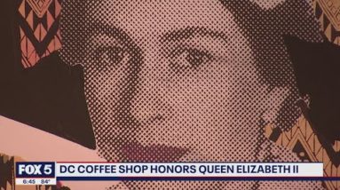 DC coffee shop honors Queen Elizabeth II | FOX 5 DC