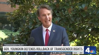 Virginia Governor Defends Planned Rollback of Transgender Student Rights | NBC4 Washington