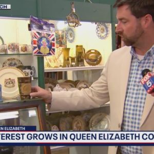 Interest in Queen Elizabeth II collectables, memorabilia spikes following death at 96