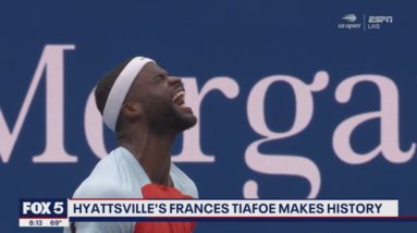Maryland's Frances Tiafoe becomes first American in 16 years to advance to US Open semifinal