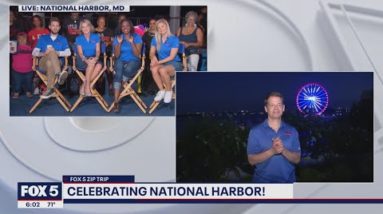 FOX 5 Zip Trip 2022 Summer Finale at National Harbor gets started