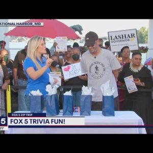 FOX 5 Zip Trip National Harbor Finale: FOX 5 Trivia Fun!
