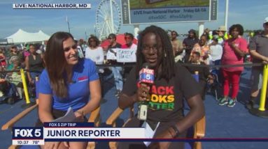 FOX 5 Zip Trip National Harbor Finale: Junior Reporter