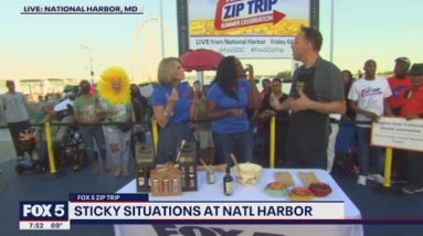 FOX 5 Zip Trip National Harbor Finale: Sticky Situations