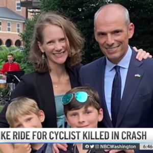 Loved Ones Host Memorial Bike Ride for Cyclist Killed in Bethesda | NBC4 Washington