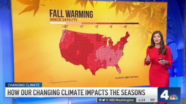 How Our Changing Climate Impacts the Fall Season| NBC4 Washington
