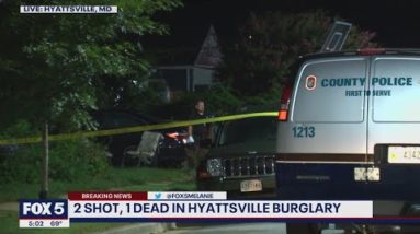 1 dead, 1 injured in double shooting during home burglary in Hyattsville: police | FOX 5 DC
