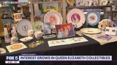 Interest in Queen Elizabeth II collectables grows following her death