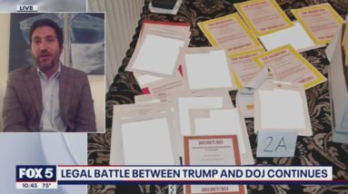 Legal battle between Trump and DOJ continues | FOX 5 DC