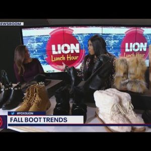 LION Lunch Hour: Fashionable boots for the Fall