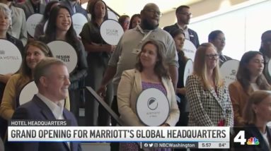 Marriott Celebrates New Global Headquarters | NBC4 Washington