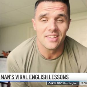Maryland Man's English Lessons Go Viral | NBC4 Washington