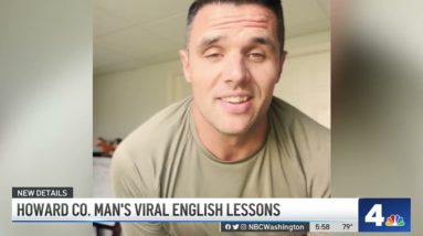 Maryland Man's English Lessons Go Viral | NBC4 Washington