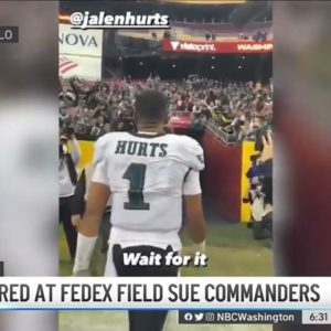 Washington Commanders Sued Over Railing Collapse at FedEx Field | NBC4 Washington