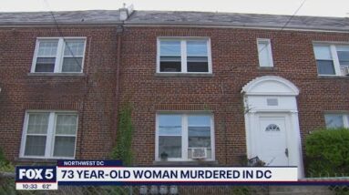 73-year-old woman murdered inside her DC apartment; $25K reward offered in case | FOX 5 DC
