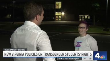 Virginia Gov. Announces New Policies on Treatment of Transgender Students |  NBC4 Washington