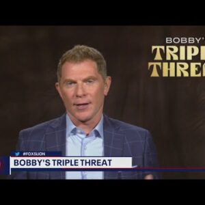 LION Lunch Hour: Bobby Flay talks new Food Network series, Bobby’s Triple Threat