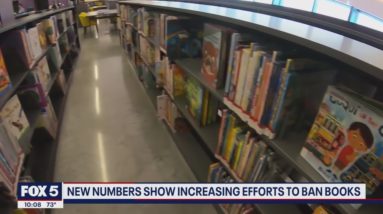 New numbers show increasing efforts to ban books