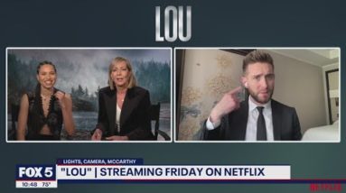 Allison Janney, Jurnee Smollett talk bonding with dog on set of "Lou" | FOX 5 DC
