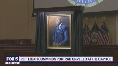 Portrait of late Rep. Elijah Cummings unveiled at US Capitol | FOX 5 DC