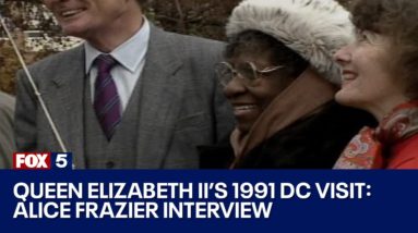 Remembering Queen Elizabeth II | The Queen visits Southeast DC - FOX 5 DC